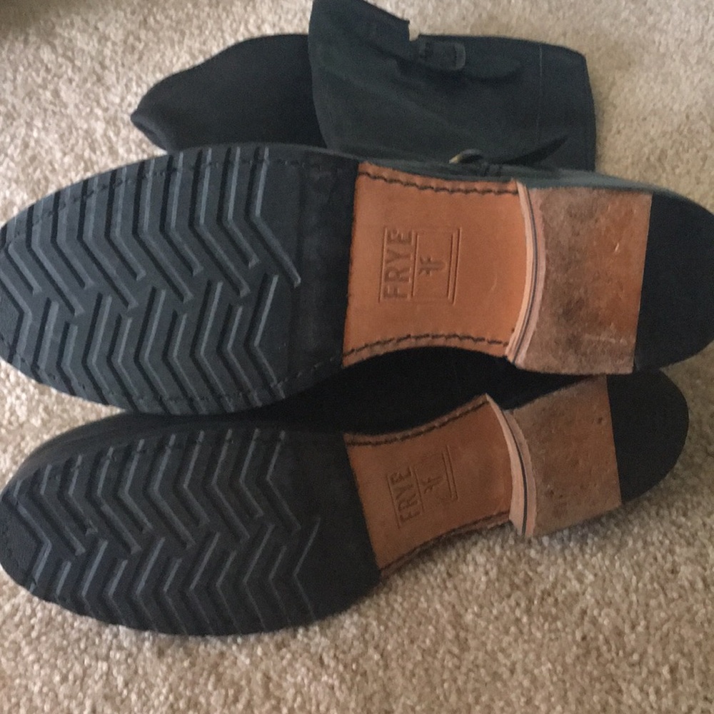 SOLD!!!! tall Veronica slouch heeled buckle boots - Picture 8 of 8